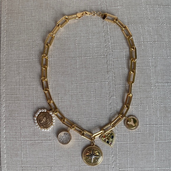 Tori Bradburry 18k Gold Filled Charm Necklace - Picture 4 of 16